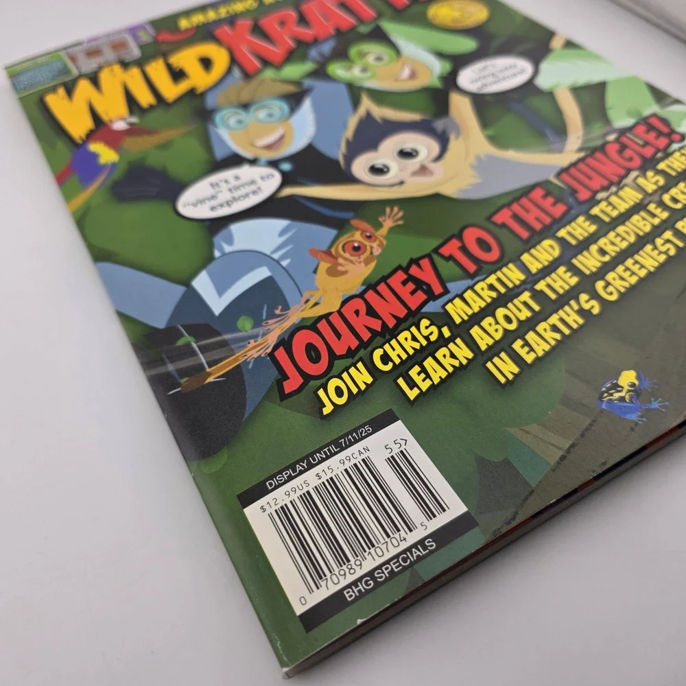 Wild Kratts Journey‎ to the Jungle Interactive Educational Activity Magazine